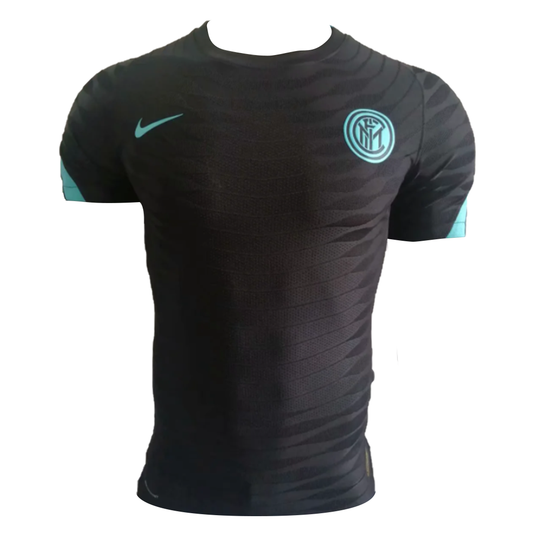 Inter Milan Pre Match Soccer Jersey Black (Player Version) 2021/22