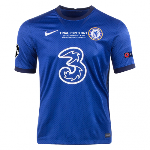 Chelsea Soccer Jersey UCL Final Home Replica 2020/21