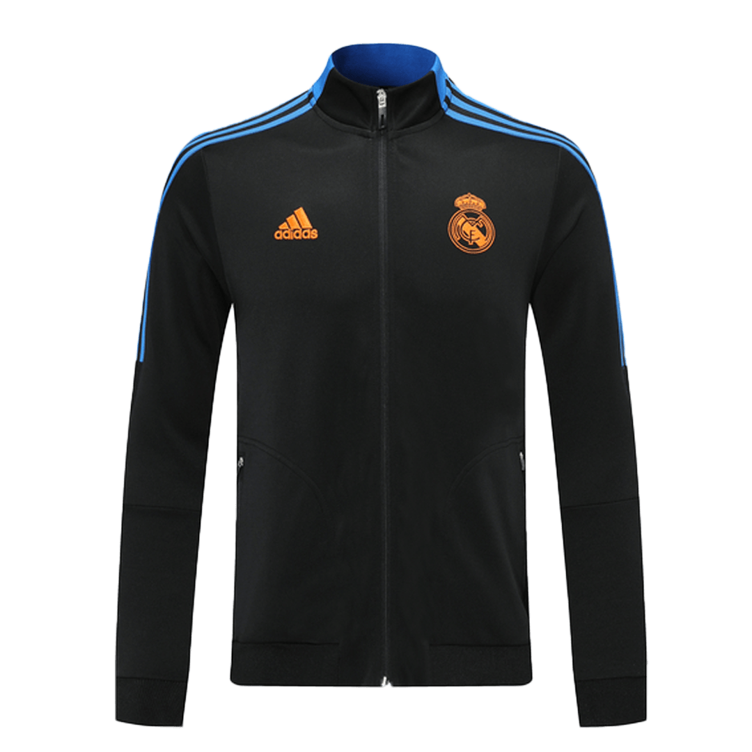 Real Madrid Anthem Jacket Black&Orange 2021/22