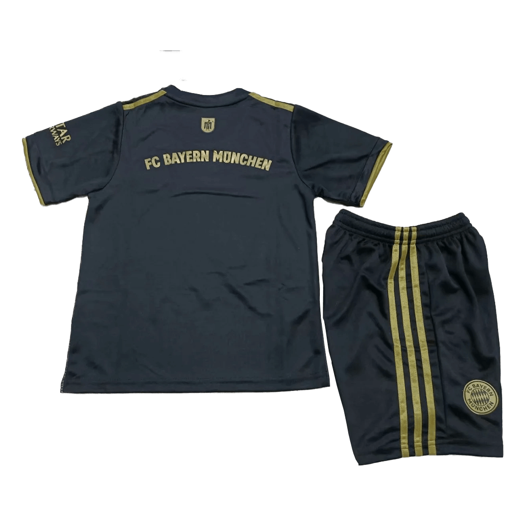 Bayern Munich Kids Soccer Jersey Away Kit (Jersey+Short) 2021/22
