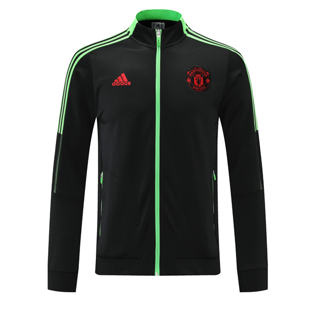 Manchester United Anthem Jacket Black&Green 2021/22