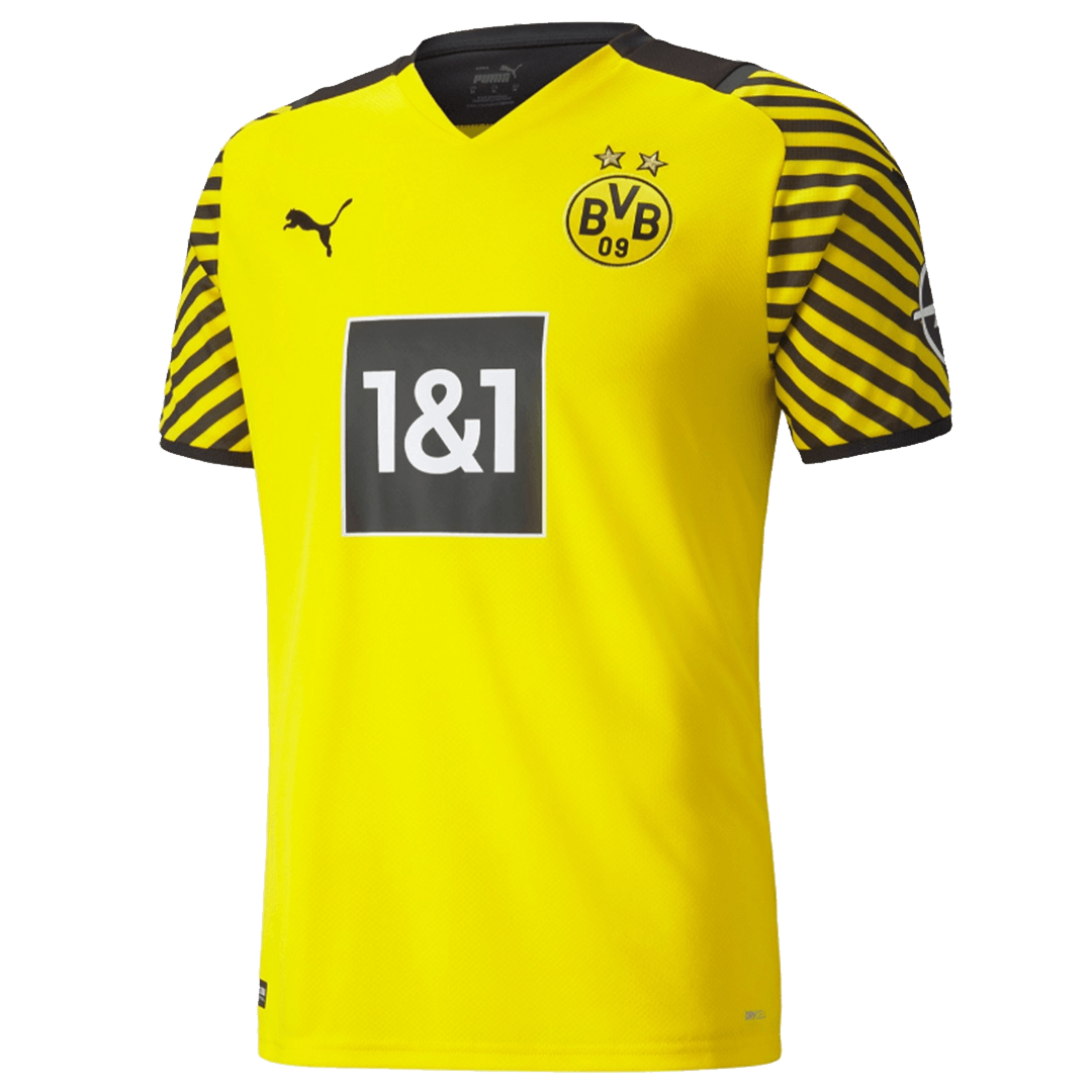 Borussia Dortmund Soccer Jersey Home Whole Kit (Jersey+Short+Socks) Replica 2021/22