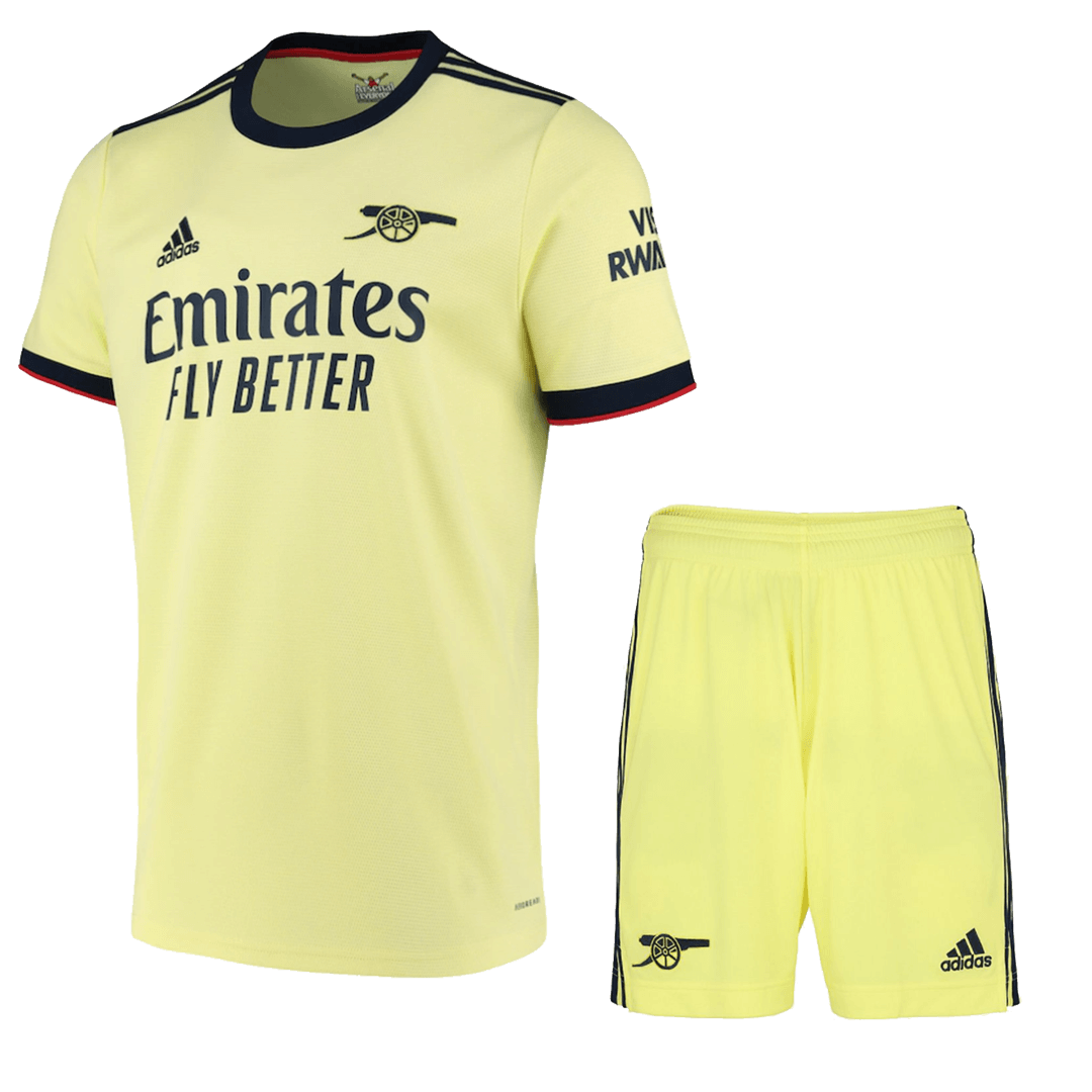 Arsenal Soccer Jersey Away Kit (Jersey+Short) 2021/22