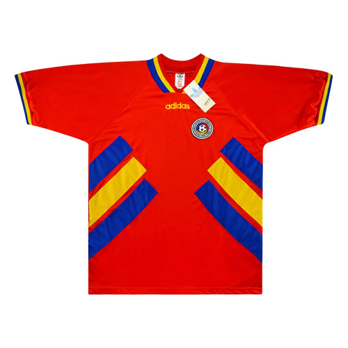 Romania Retro Jersey Away World Cup 1994