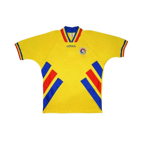 Romania Retro Jersey Home World Cup 1994