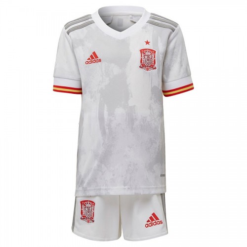 Spain Kids Soccer Jersey Away Kit (Jersey+Short) 2021