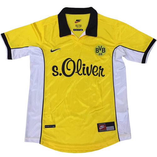 Borussia Dortmund Retro Jersey Home 1998/99