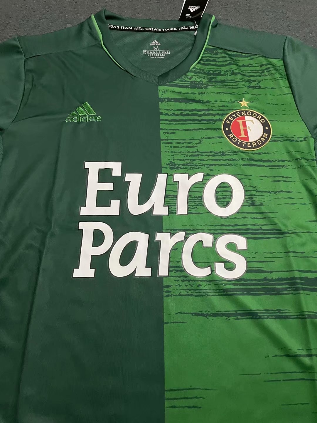 Feyenoord Soccer Jersey Away Full Support Replica 2021/22