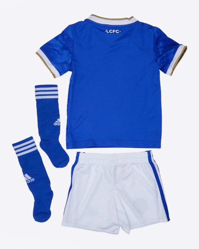 Leicester City Kids Soccer Jersey Home Whole Kit (Jersey+Short+Socks) 2021/22