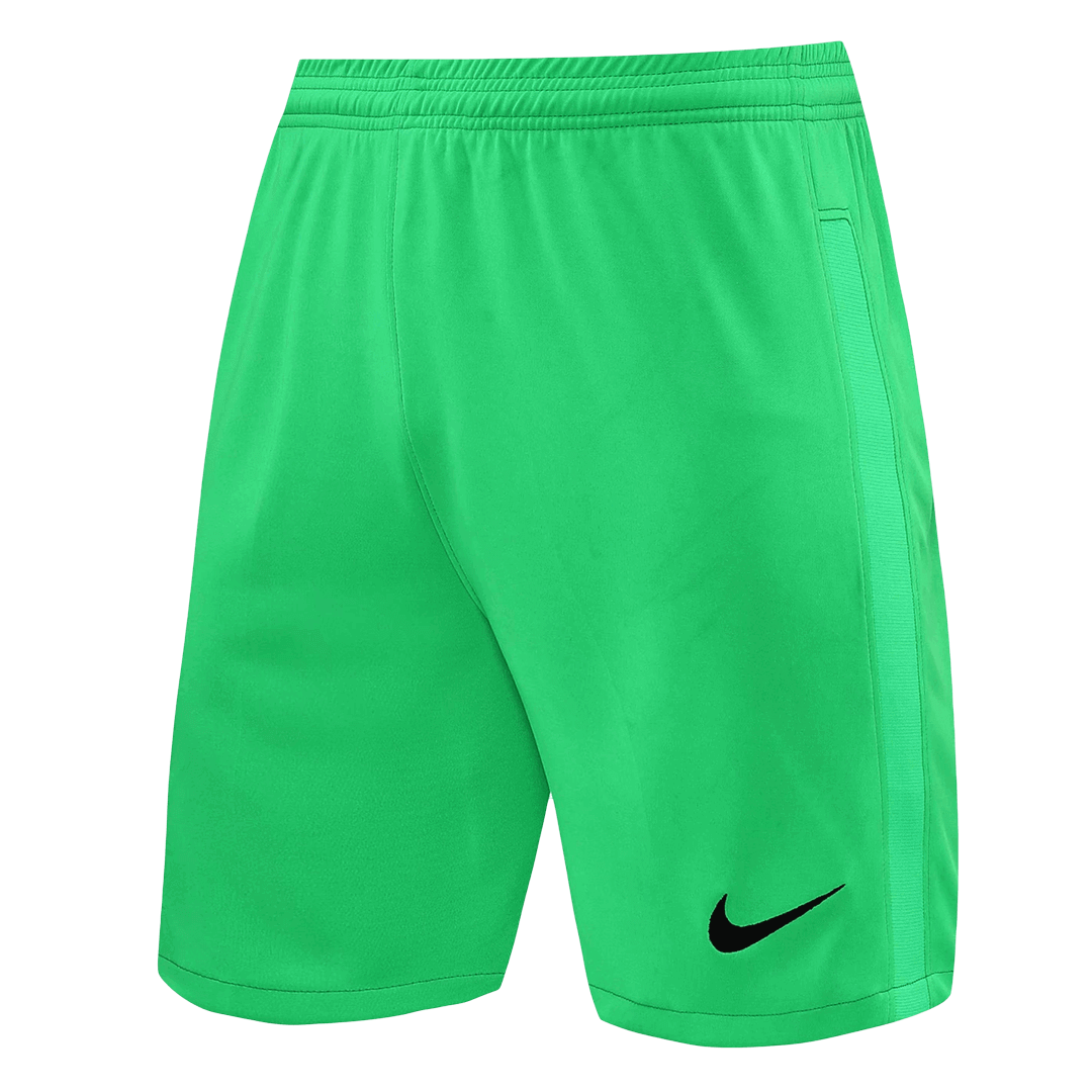 Liverpool Soccer Short Goalkeeper Green Replica 2021/22