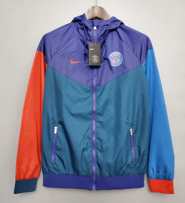 PSG Windbreaker Hoodie Jacket Multicolor 2021/22