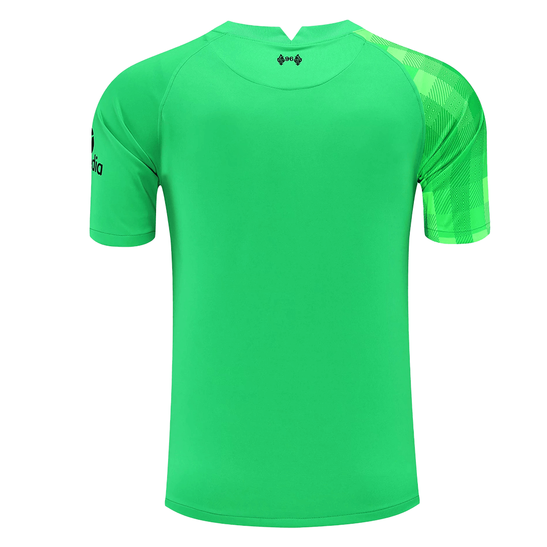 Liverpool Soccer Jersey Goalkeeper Green Replica 2021/22