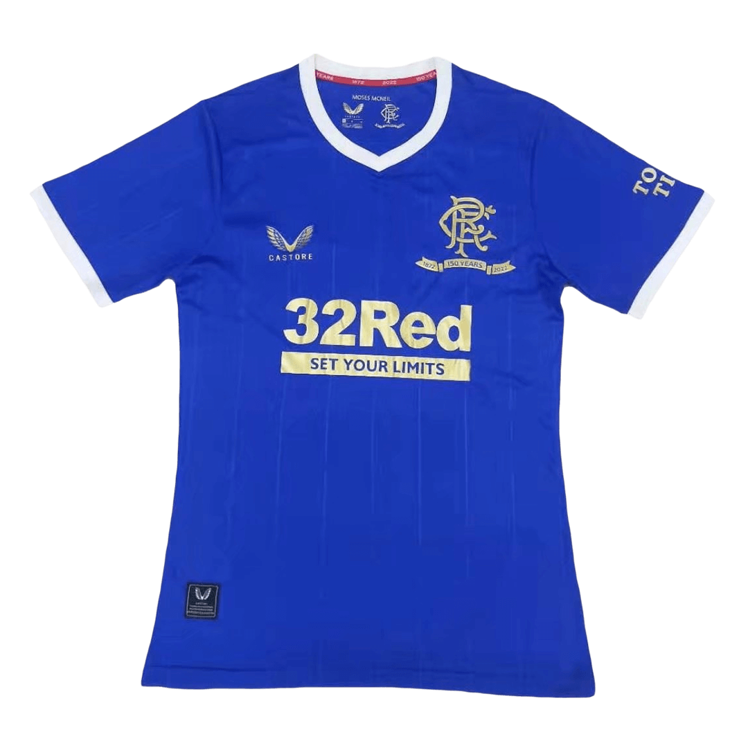 Glasgow Rangers Soccer Jersey Home (Player Version) 2021/22