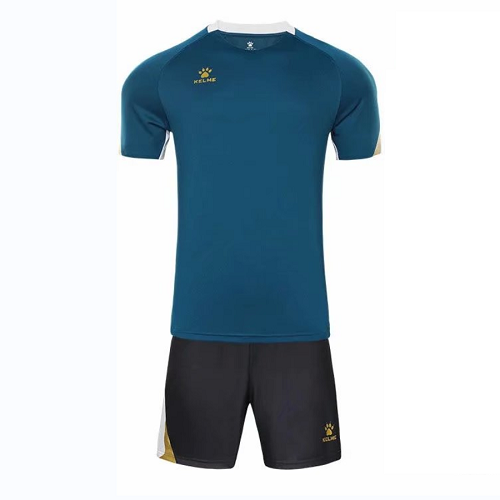 Kelme Customize Team Soccer Jersey Kit (Shirt+Short) Green - 1004