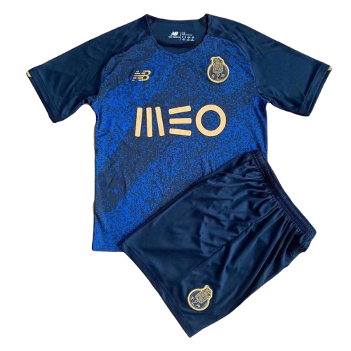 Porto Kids Soccer Jersey Away Kit(Jersey+Shorts) Replica 2021/22
