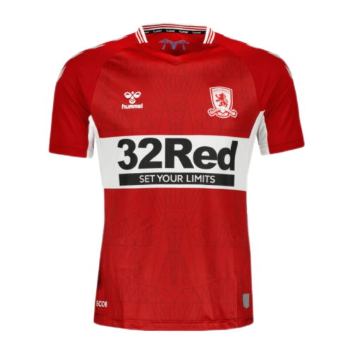 Middlesbrough Soccer Jersey Home Replica 2021/22