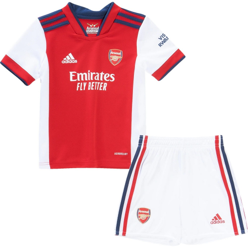 Arsenal Kids Soccer Jersey Home Kit(Jersey+Short) Replica 2021/22