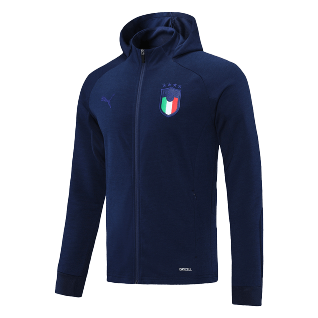 Italy Hoodie Jacket Navy 2021/22