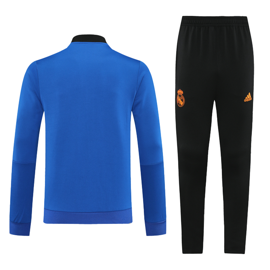 Real Madrid Training Kit (Jacket+Pants) Blue&Black 2021/22