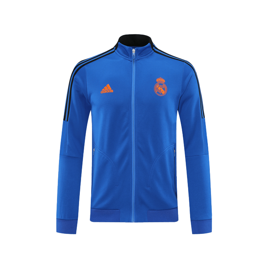 Real Madrid Training Jacket Blue&Orange 2021/22