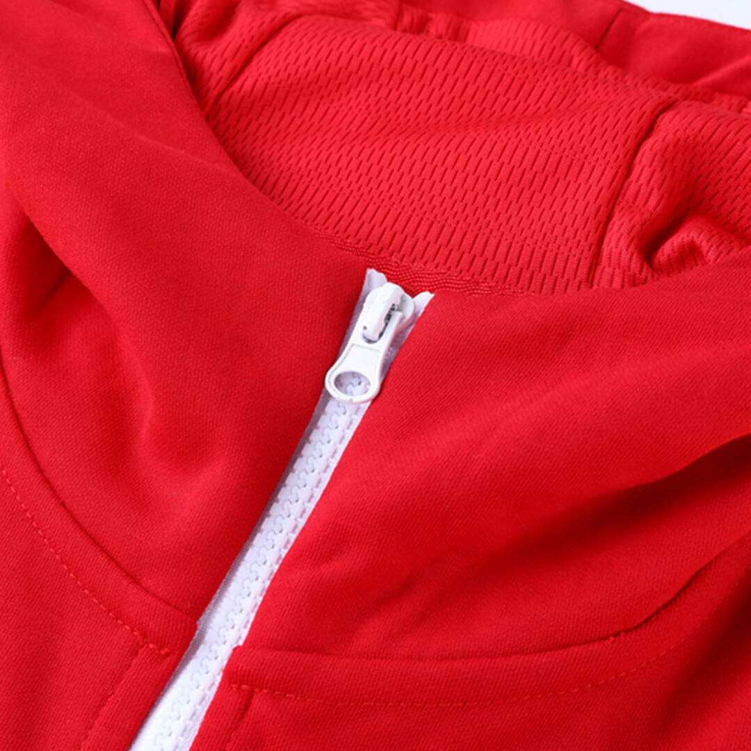 Liverpool Hoodie Jacket Red&Gray 2021/22