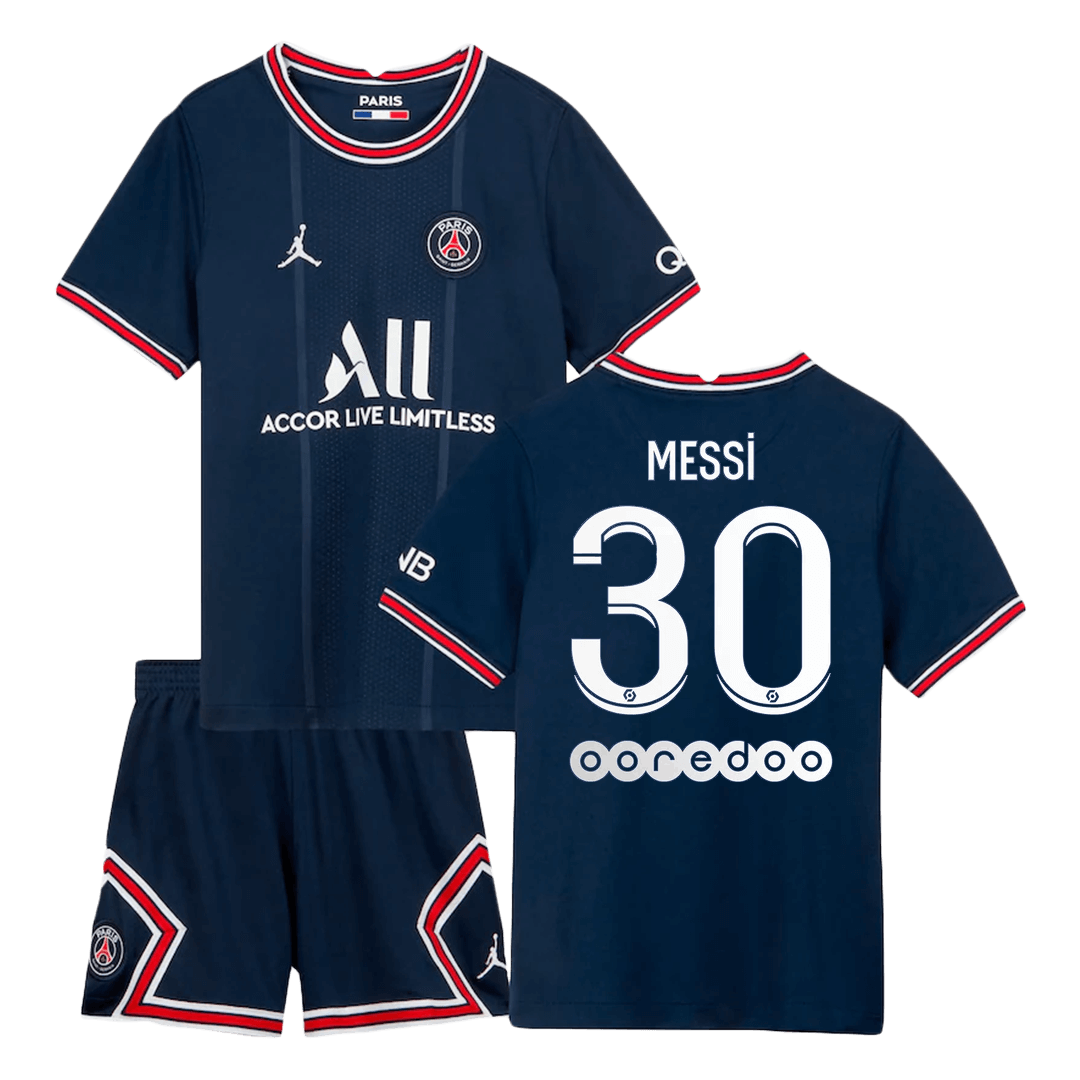 EQUIPO NIÑO LOCAL PARIS SAINT GERMAIN 2021-22 (MESSI 30) –