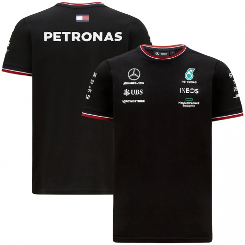 Mercedes AMG Petronas F1 Racing Team T-Shirt - Black 2021