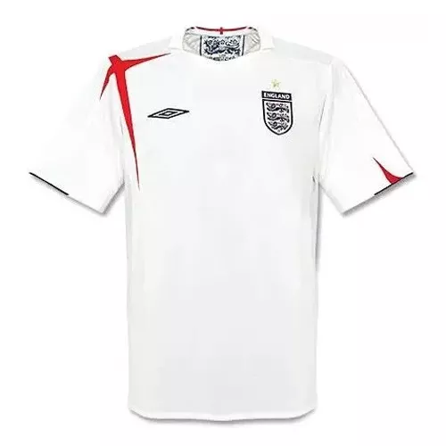 England Retro Jersey Home World Cup 2006