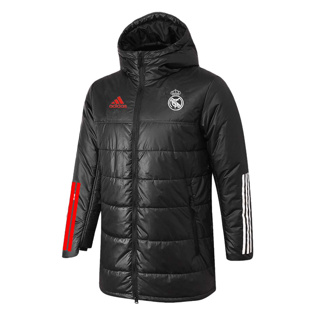 Real Madrid Training Winter Long Jacket Black 2021/22