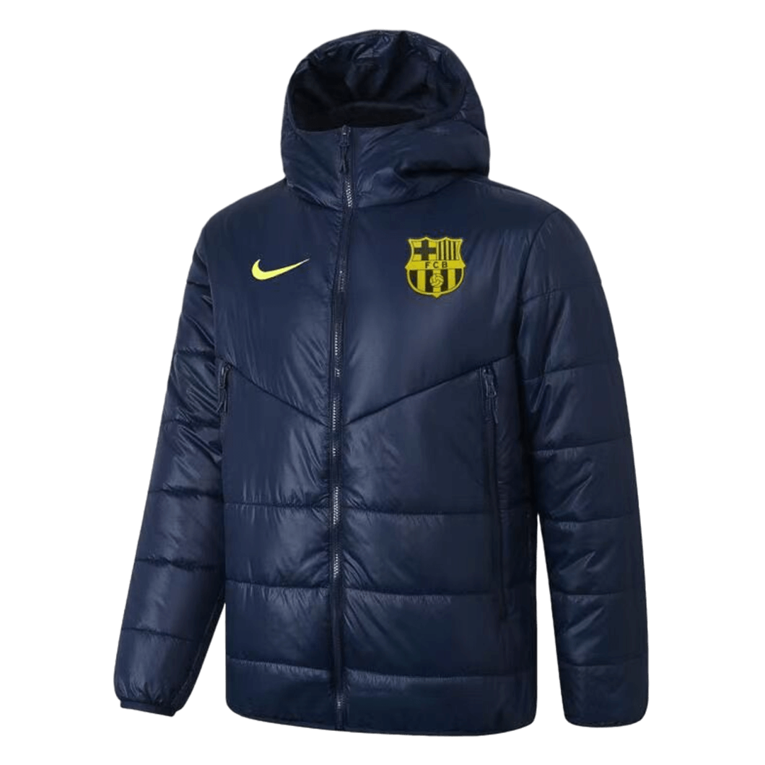 Barcelona Training Winter Jacket Navy 2021/22