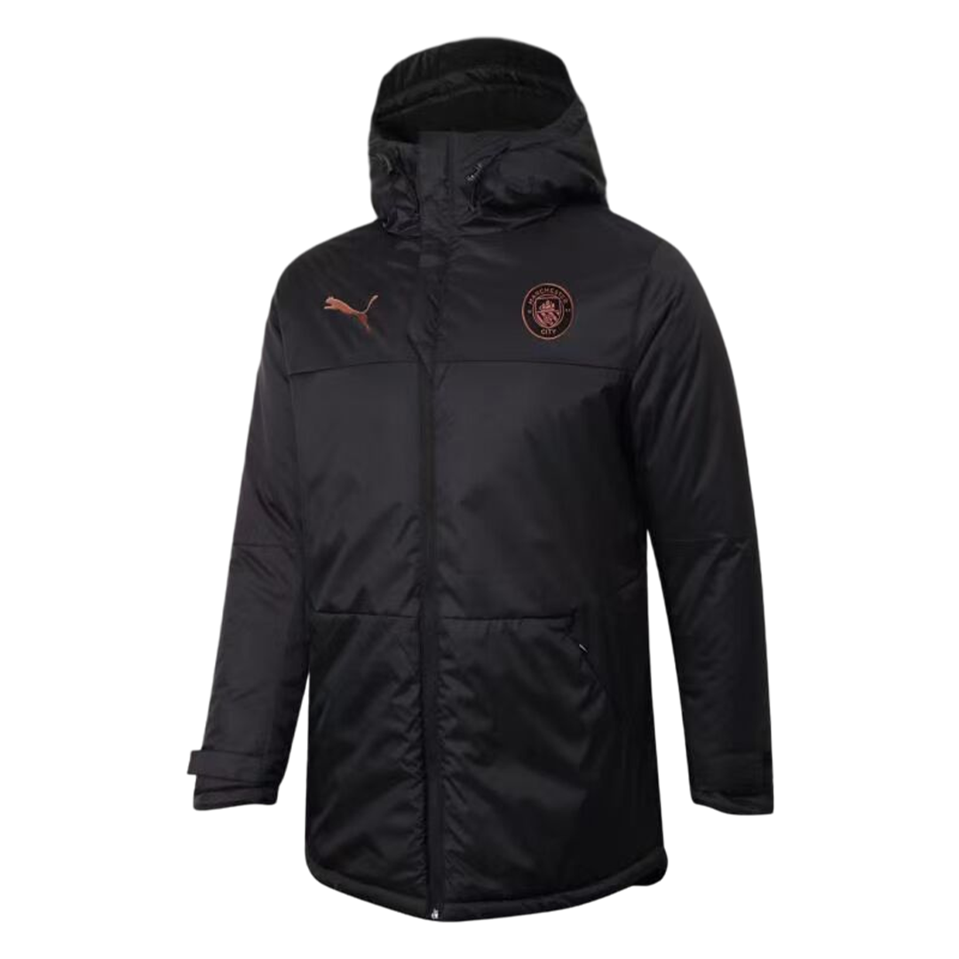Manchester City Training Winter Long Jacket Black 2021/22