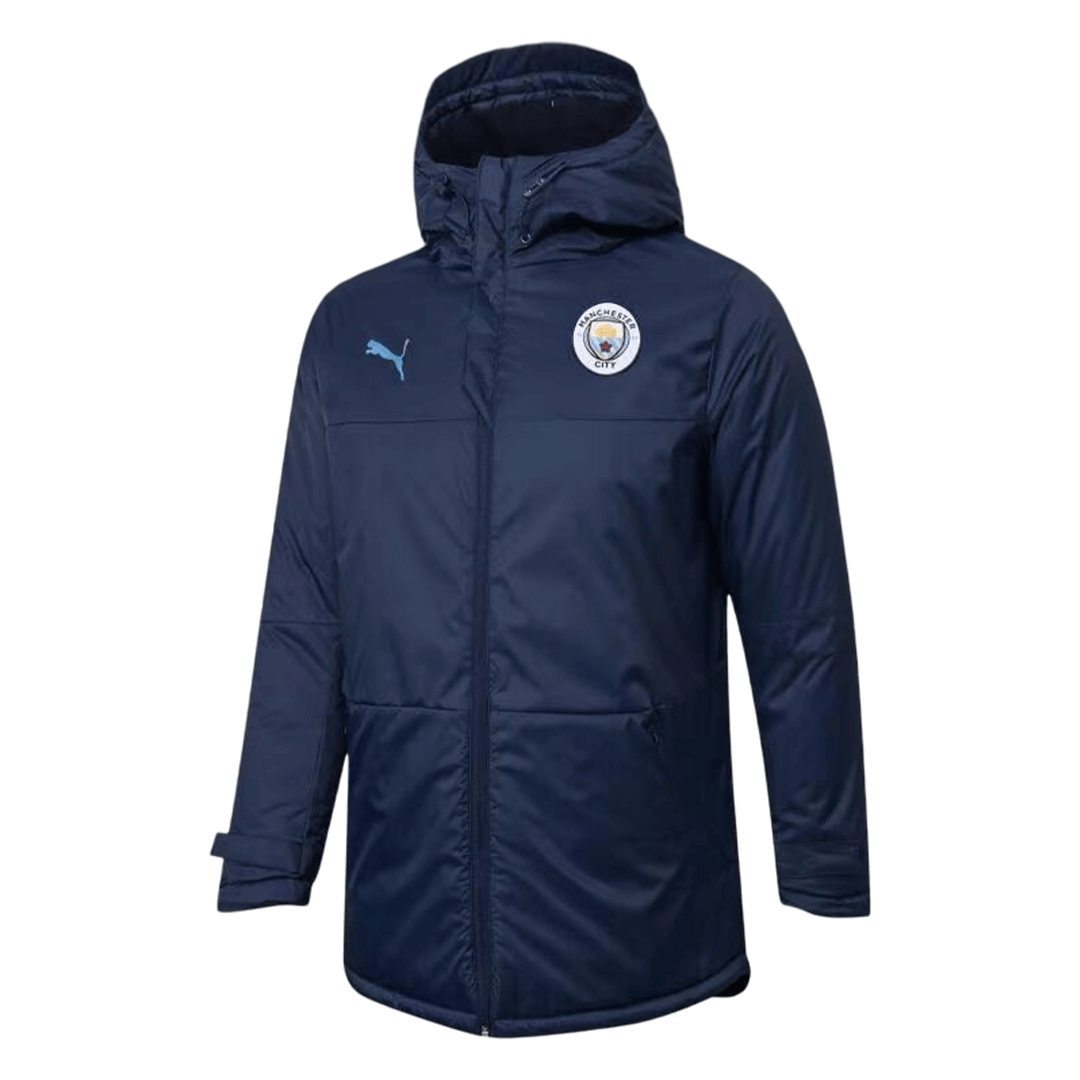 Manchester City Training Winter Long Jacket Navy 2021/22
