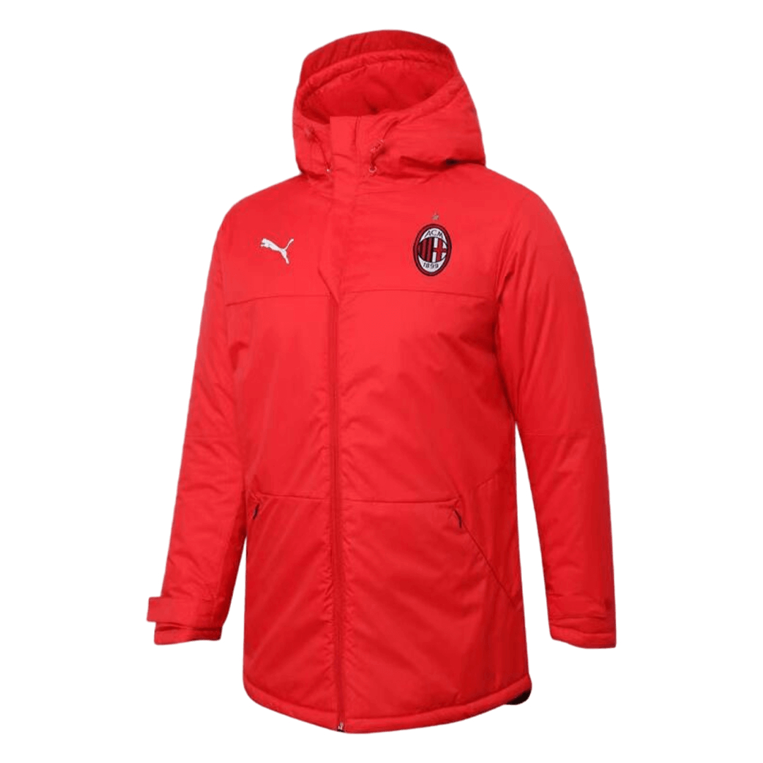 AC Milan Training Winter Long Jacket Red 2021/22