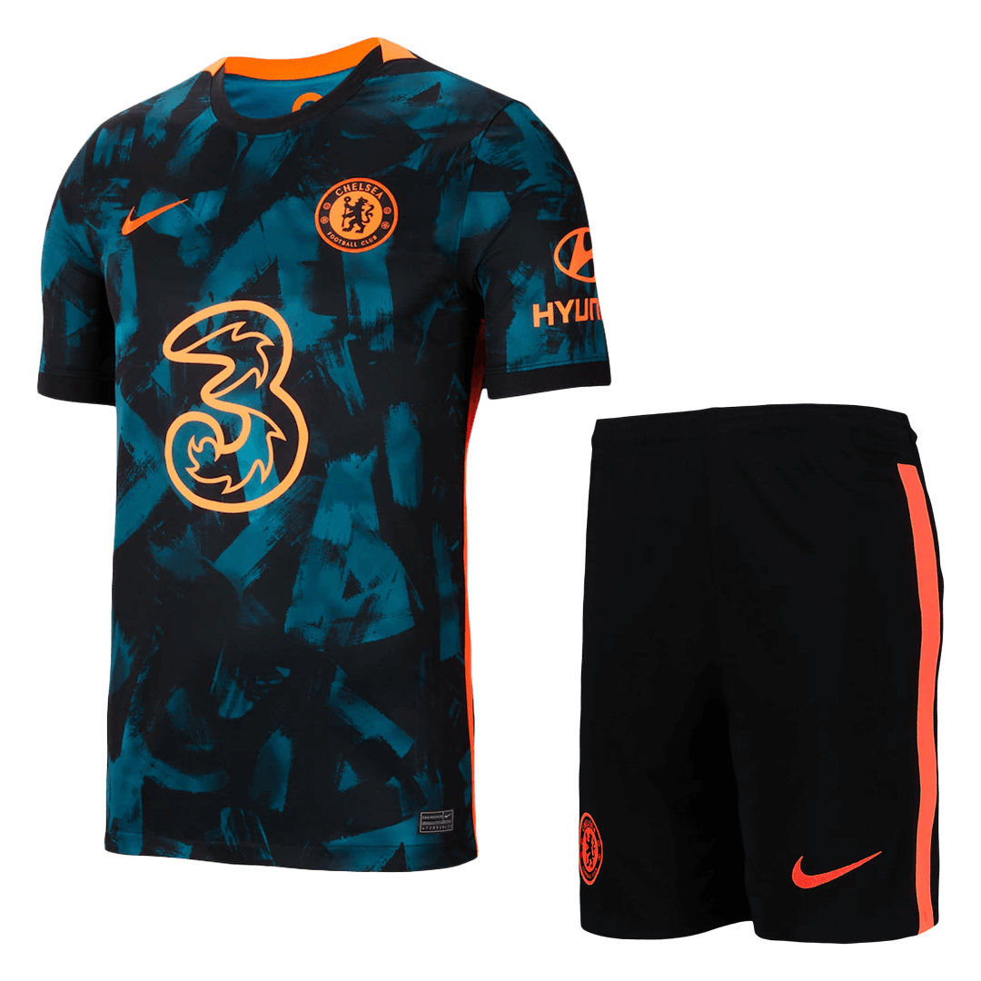 Chelsea Soccer Jersey Third Away Kit Jersey Short Replica 2021 22 MineJerseys