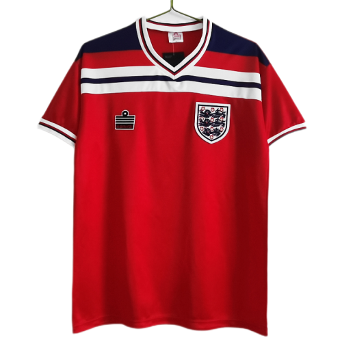 England Retro Soccer Jersey Away Replica 1982