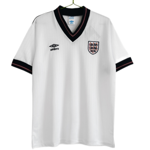 England Retro Soccer Jersey Home Replica 1984/87