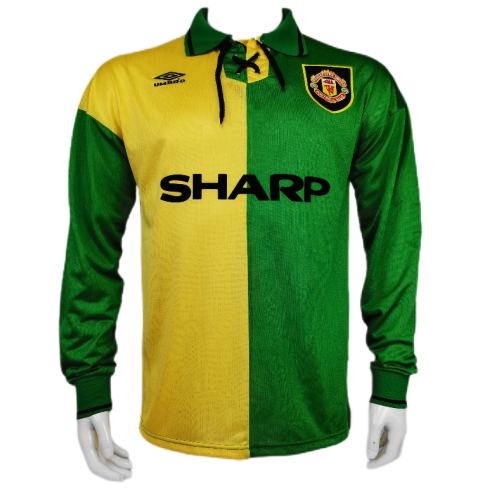 Manchester United Retro Long Sleeve Jersey Away 1992/94