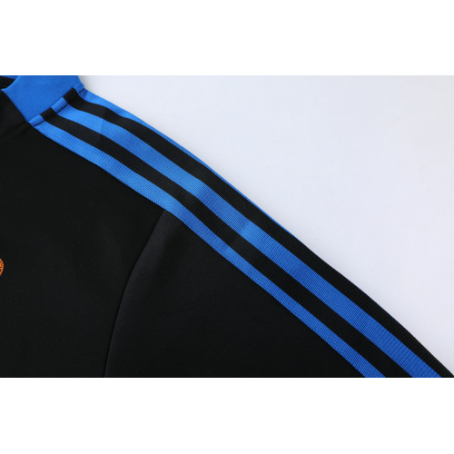 Real Madrid Anthem Jacket Black&Orange 2021/22