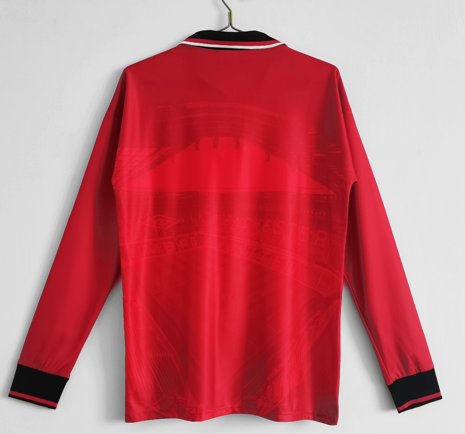 Manchester United Retro Long Sleeve Jersey Home 1994/96