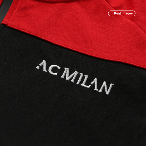 21/22 AC Milan Red&Black Hoodie Jacket