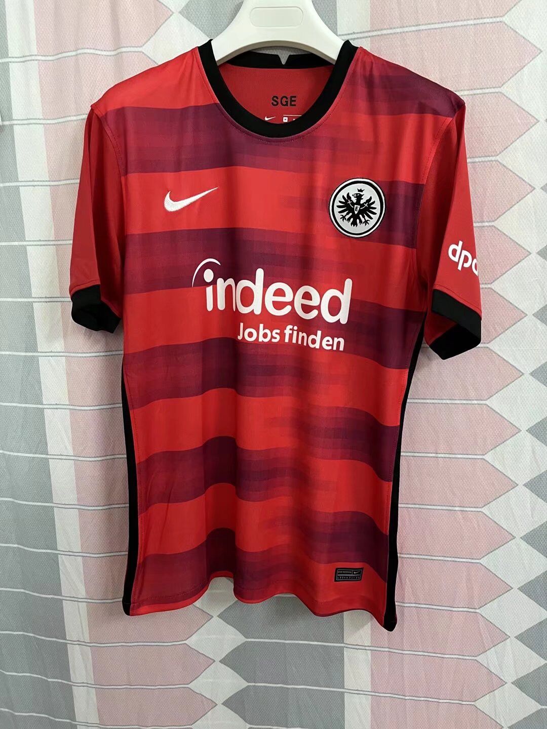 Eintracht Frankfurt Soccer Jersey Away Replica 2021/22