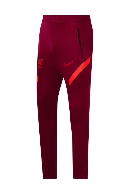 Liverpool Hoodie Training Kit Khaki&Red (Jacket+Pants) 2021/22