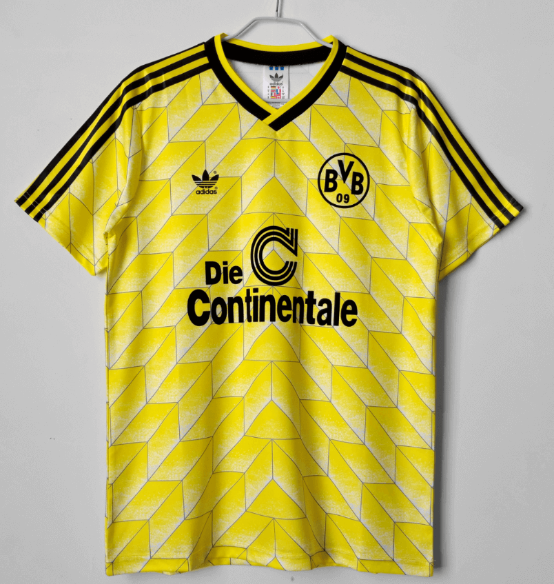 Borussia Dortmund Retro Jersey Home 1988