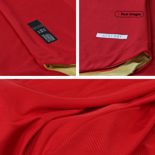Manchester United Soccer Jersey Long Sleeve Away (Player Version) 2021/22
