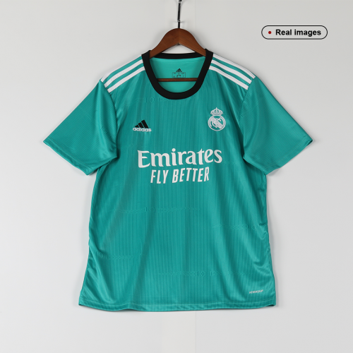 Real Madrid Soccer Jersey Third Away Replica 2021/22