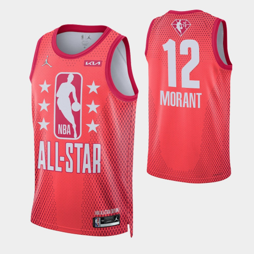 Men's Ja Morant #12 Jordan Brand Maroon 2022 NBA All-Star Game Swingman  Jersey