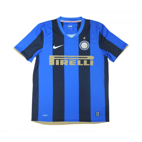 Inter Milan Retro Soccer Jersey Home Replica 2008/09