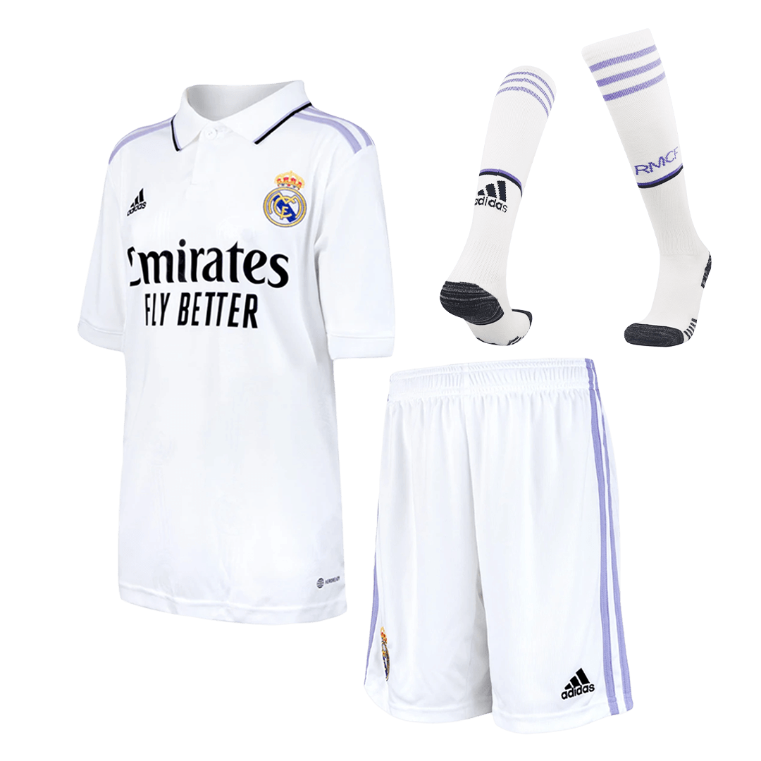 Real madrid jersey store and shorts