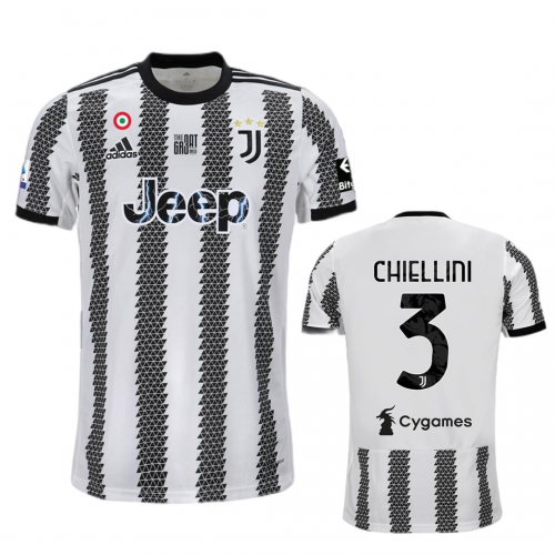 Juventus No3 Chiellini SEC Away Jersey