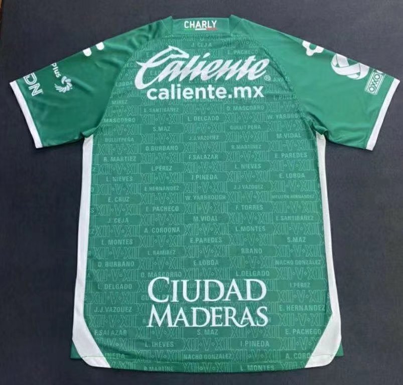 Liga MX Club Leon Third Authentic Jersey Shirt Green 2022-23 for Men